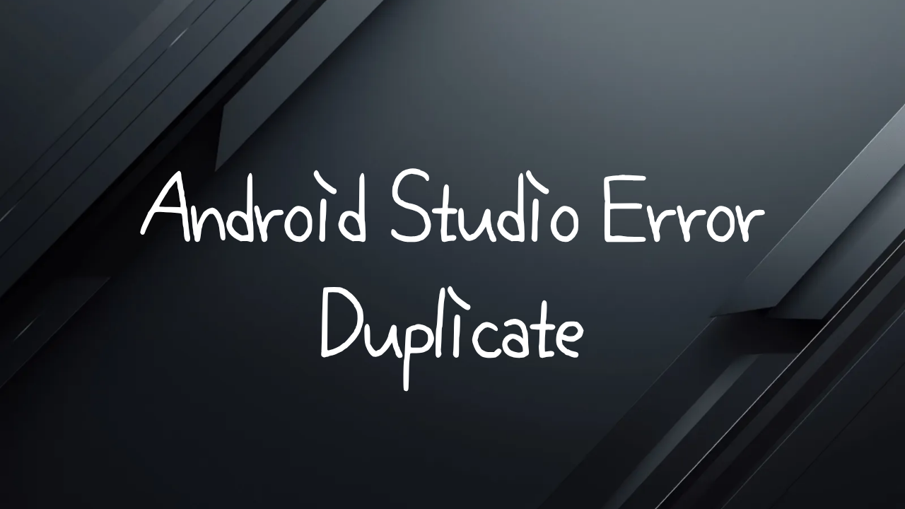 [Android Studio] Error - The id R.id.playBtn has already been looked up ...